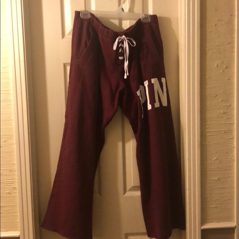 Tie Front Sweatpants
